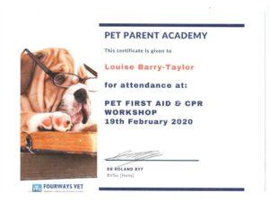 Pet Parent Academy Certification